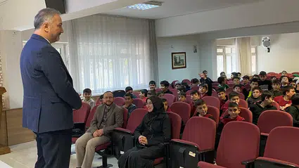 Müftü Yıldırım, Hafızlık Öğrencileriyle Buluştu