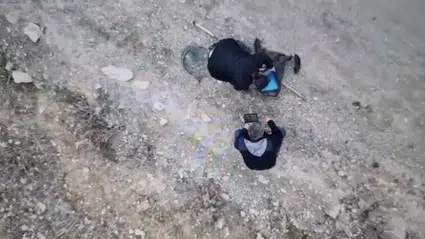 Irmakta Elektrikle Kaçak Balık Avı