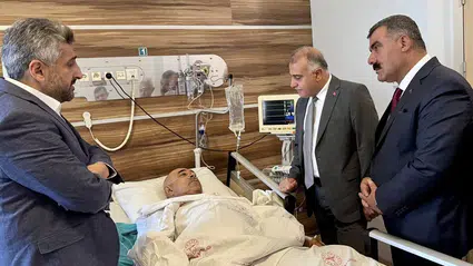 AK Parti’den Geçmiş Olsun Ziyareti