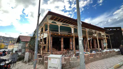 İskilip'te Yeni Sosyal Tesiste Sona Yaklaşıldı