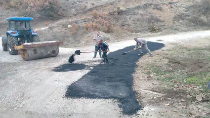 Kızılcapelit’te Yama Mesaisi