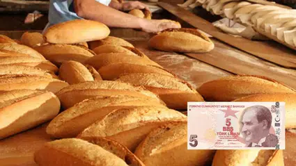 Pazartesiden itibaren ekmek 5 TL zamlı satılacak!