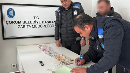 Dilencinin Üzerinden Yarım Asgari Ücret Çıktı