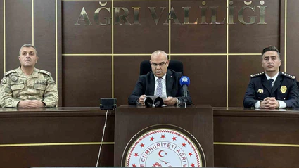 Ağrı Valisi Koç: "Devletimiz, milletimizin huzuru ve güvenliği için daima güçlü ve kararlıdır"