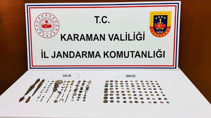 Jandarmanın uygulamasında tarihi eser ve esrar ele geçirildi: 2 tutuklama