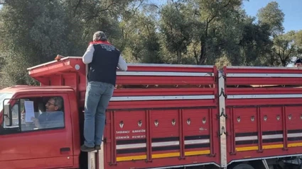 Karpuzlu’da hayvan sevkiyatına denetim