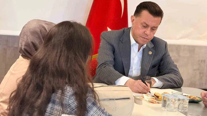 Milletvekili Hatipoğlu, vatandaşlarla bir araya geldi