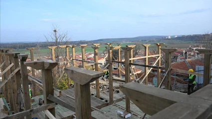 Muradiye Mevlevihanesi ihya çalışmaları devam ediyor