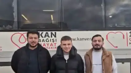 Alaca Yurdu Öğrencilerinden Kızılay'a Kan Bağışı Desteği