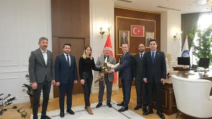 Eczacı Odası’ndan Başkan Aşgın’a Ziyaret