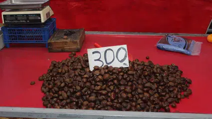 Kestaneler Tezgahlarda Yerini Aldı