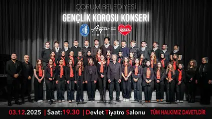 Belediyenin Gençlik Korosu’ndan Konser