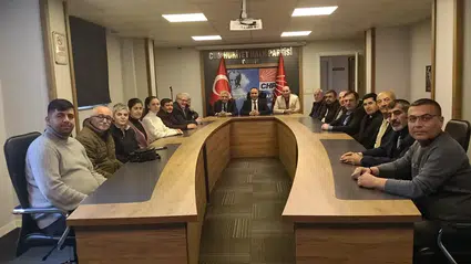 Dedesli Ovası Türkmen Köyleri Derneği'nden CHP’ye Tebrik Ziyareti