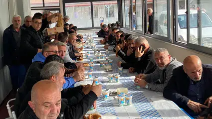 Direksiyon Emekçilerine Kutlama