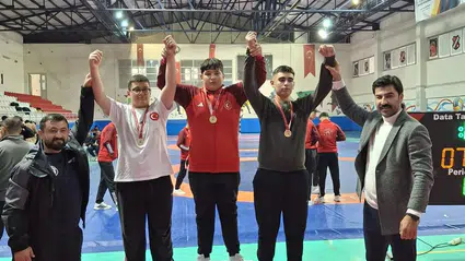 Genç Erkekler Güreş Müsabakaları Sona Erdi