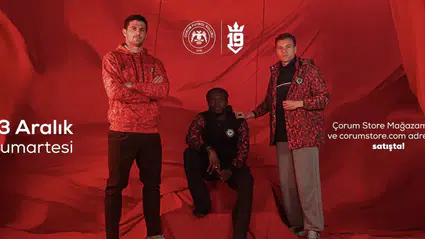 Arca Çorum FK’den Taraftara Özel Kışlık Koleksiyon