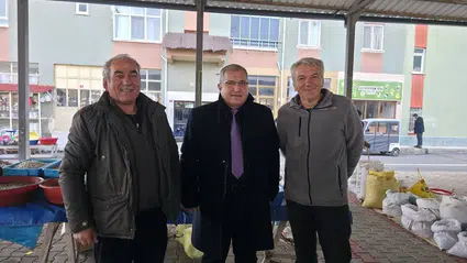 Başkan Ünlü’den Pazar Mesaisi