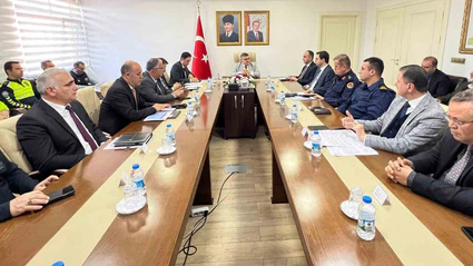 Sinop’ta kış mevsimi trafik tedbirleri toplantısı