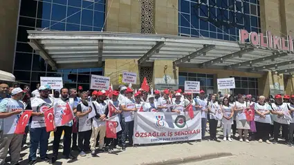 Sağlık İşçilerinden Zam Teklifine Protesto