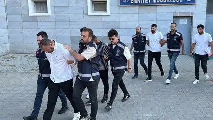 Samsun merkezli sahte içki operasyonunda yakalanan 10 zanlı serbest