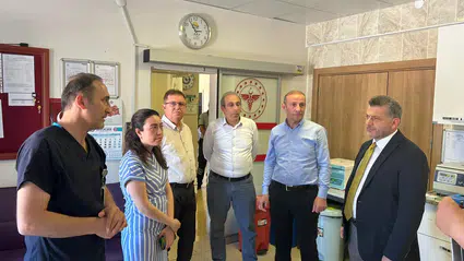 Mecitözü’ndeki Sağlık Yatırımlarını İnceledi
