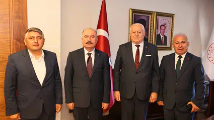 STK Yöneticilerinden Çalgan'a Nezaket Ziyareti