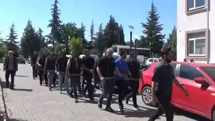 Amasya merkezli uyuşturucu operasyonunda yakalanan 13 şüpheli tutuklandı