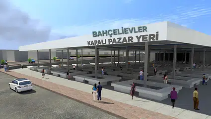 Karşıyaka’ya Yeni Kapalı Pazar Yeri Geliyor