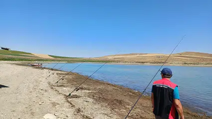 Koçhisar Barajı’nda Hayalet Ağlar Toplandı