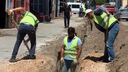 Sungurlu’da İçme Suyu Altyapısı Yenileniyor