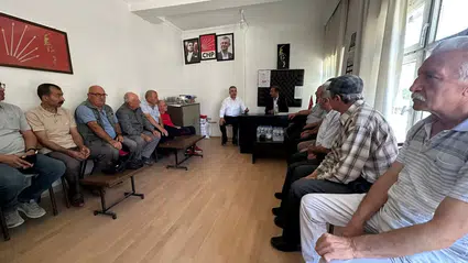 Tahtasız, Bayat'ta Ziyaretlerde Bulundu
