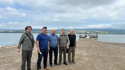Yeniçağa Gölü'nün iskeleleri yeniden yapılacak