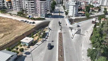 Tokat-Sivas bağlantı yoluna kontrollü kavşak düzenlemesi yapıldı