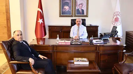 Yeni Müdürden Valiye Ziyaret