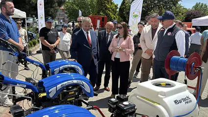Bartın'da makine ve ekipman dağıtım töreni düzenlendi