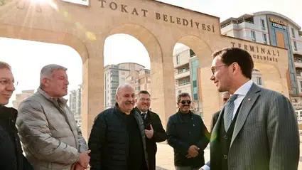 Tokat Otobüs Terminali’nde başlatılan yenileme çalışmaları devam ediyor