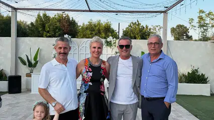 Tahsin Tam, Yeğeninin Nişan Törenine Katıldı