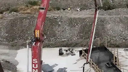 Sungurlu'da Sıcak Asfalt Tesisinin Temeli Atıldı