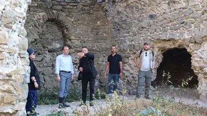 Kalehisar Kalesi Kazı Alanında İnceleme