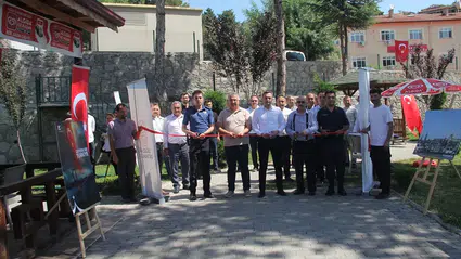 Oğuzlar’da 15 Temmuz Resim Sergisi Açıldı