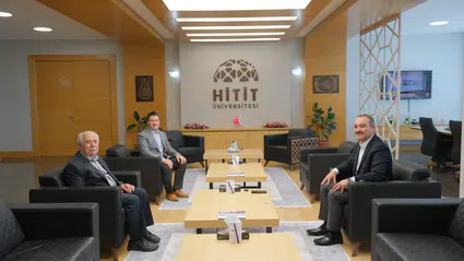 Rektör Öztürk, Duduoğlu Ailesine Teşekkür