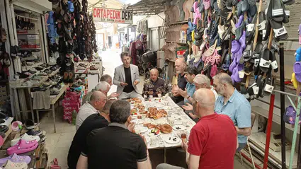 Saadet Partisi Esnafı Dinledi