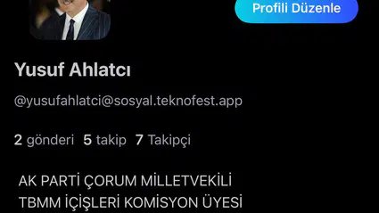 Ahlatcı, Yerli Sosyal Medya Platformu 'Next Sosyal'e Katıldı