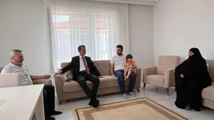Köksal'dan Şehit Ailesine Ziyaret