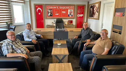 Tahtasız, Parti Yöneticileriyle Bir Araya Geldi
