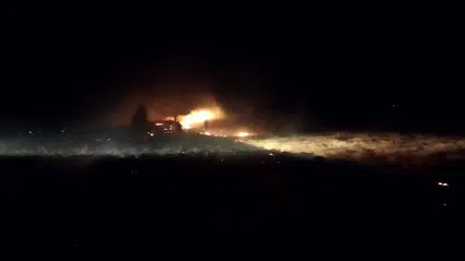 Örtü Yangını Ormana Sıçramadan Söndürüldü