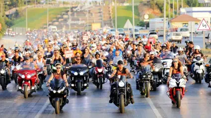 Vezirköprü Motosiklet Festivali düzenlendi