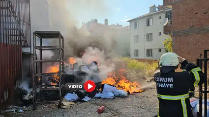 Üçtutlar’da Çıkan Yangın Korkuttu