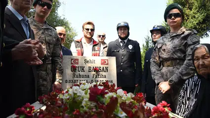 Düzce'de 15 Temmuz Şehidi Emniyet Müdürü Ufuk Baysan'ın Anısına Kavşak İsimlendirildi