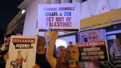 İsrail’in Ablukası Protesto Edildi